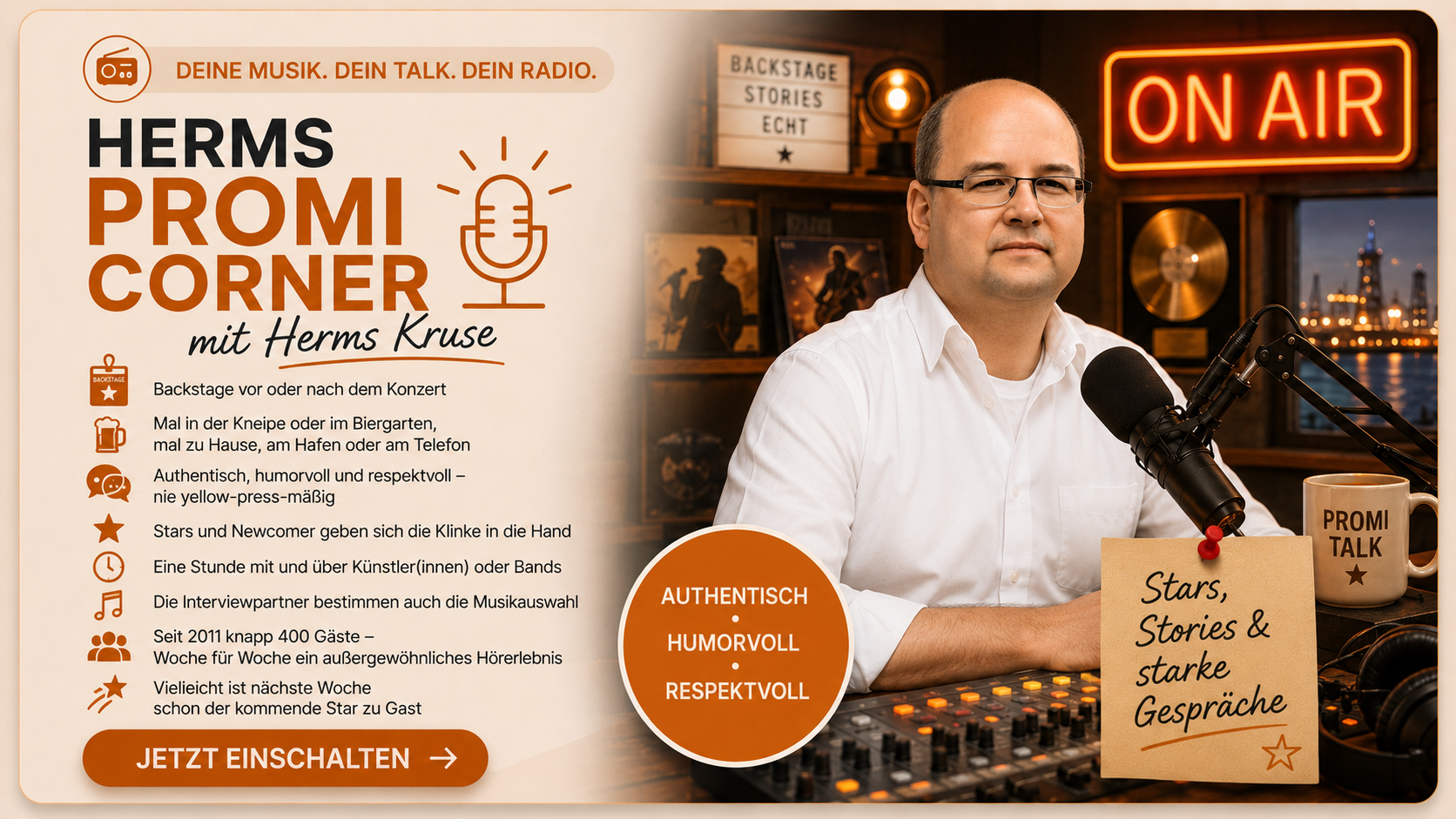 Sendungsbild Herms Promicorner